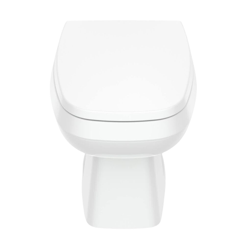 Conjunto Vaso Sanitário Convencional com Assento Softclose City Branco Celite
